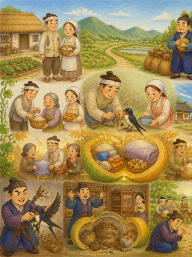 흥부와 놀부 동화 표지