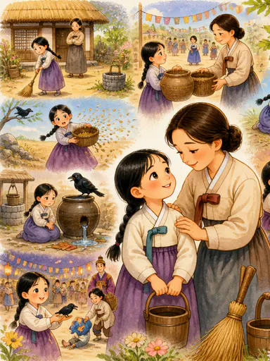 콩쥐팥쥐 동화 표지